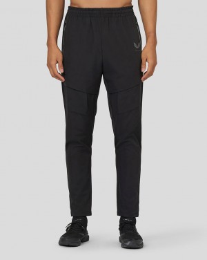 Castore Flex Woven Cargo Joggers Black | VAGFT6217