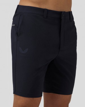 Castore Golf Water-Resistant Shorts Midnight Navy | YLPSI7823